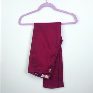 ‼️$10 SALE‼️ Maroon Boohoo Mid Rise Skinny Jeans